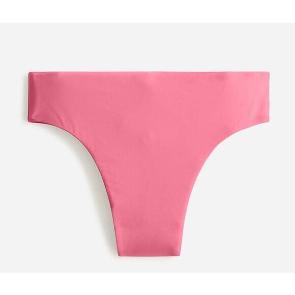 J.Crew Other - NEW J. Crew Women’s Plus 2X High-rise‎ Bikini Bottom In Pink NWT